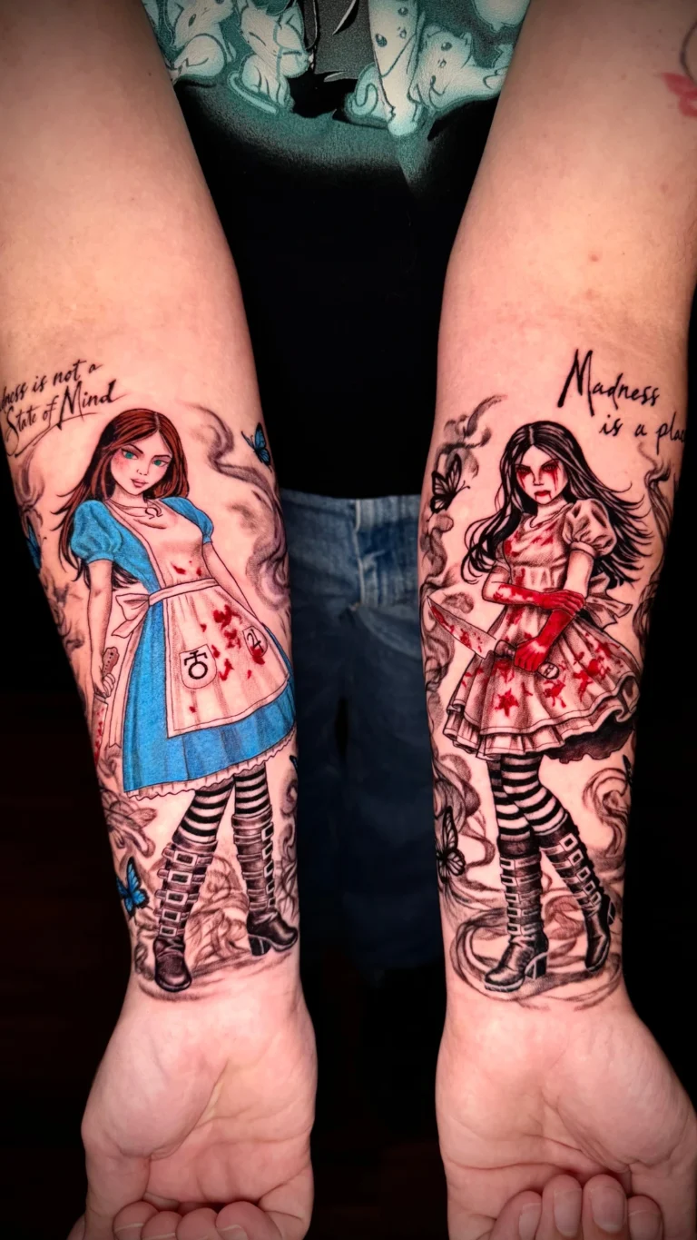 American McGees Alice - Done By Osy Tattoo in Salt Lake City