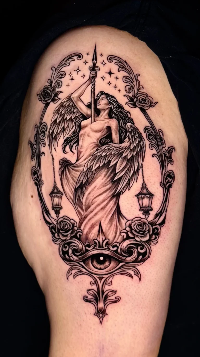 Angel - Done By Osy Tattoo in Salt Lake City
